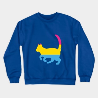 Pride Animal- Pansexual Cat Crewneck Sweatshirt